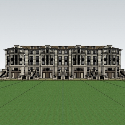 neoclassical townhouse