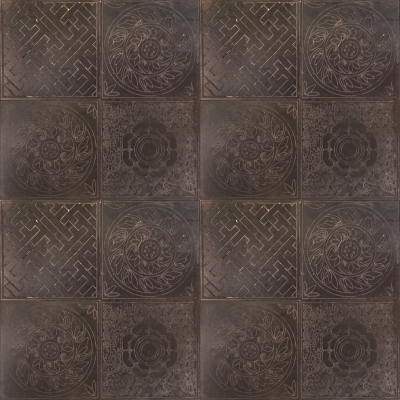 carved stone floor tile