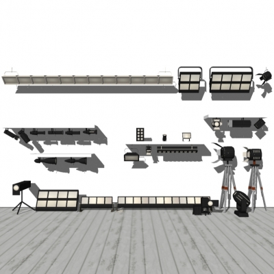 Modern stage imaging lamp projection lamp combination