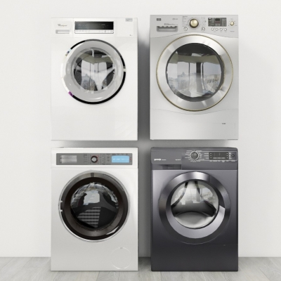 Modern household washing machine combination