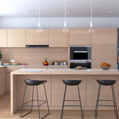 Modern open kitchen