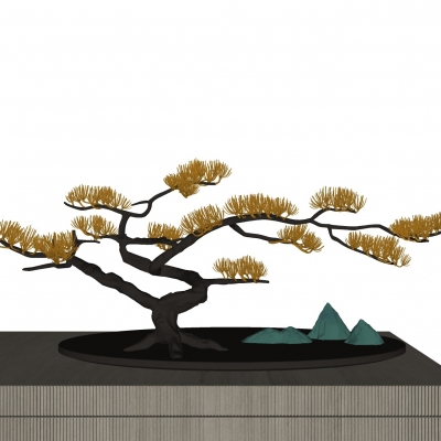 New Chinese Pine Tree Ornaments