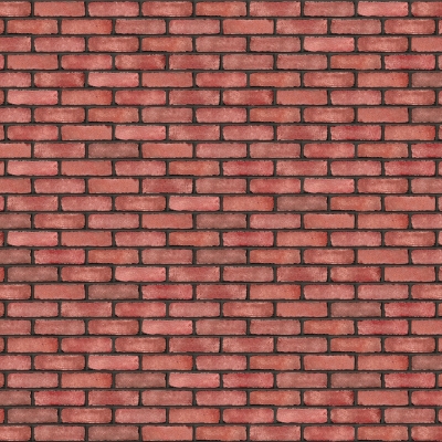 red brick wall