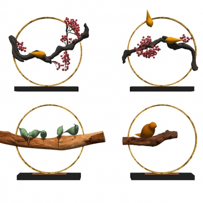 Neo-Chinese Style Dead Branch Ornaments