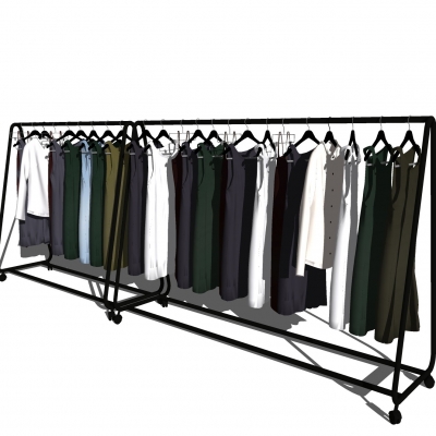 Modern hanger clothing combination