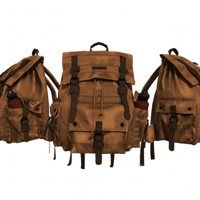 Modern Fabric Travel Backpack