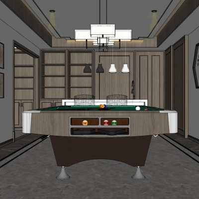 New Chinese Billiards Room