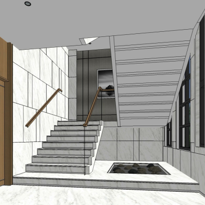 Modern Villa Staircase