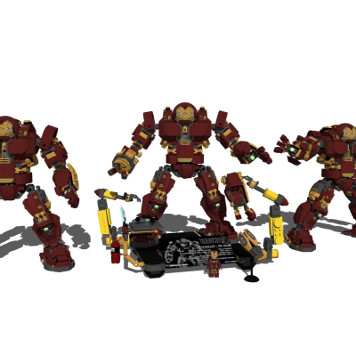 Modern Iron Man Anti-Hulk Armored Toy