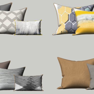 Modern Fabric Pillow Pillow