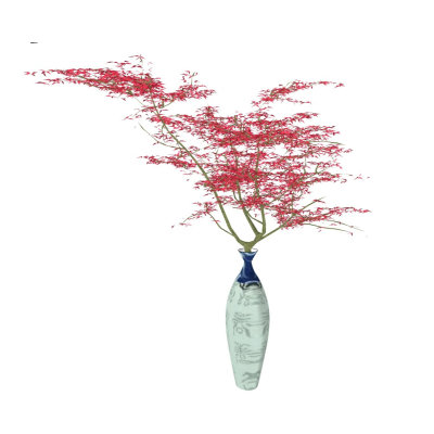 Chinese-style flower and tree potted plants for free