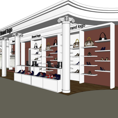 European-style shoe bag store