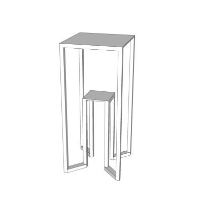 Modern metal flower stand free