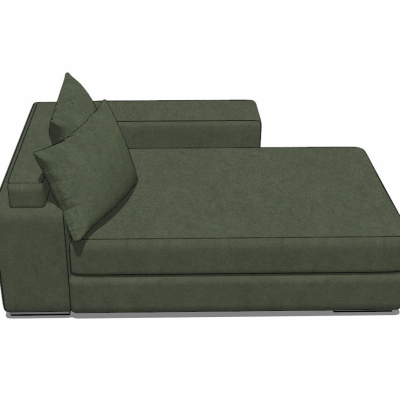 Modern fabric chaise longue free