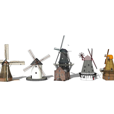 European-style Windmill Exterior