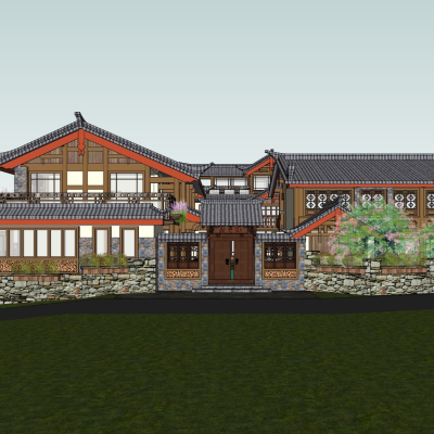 Chinese-style Nongjiale Residence