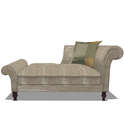 European-style chaise longue free