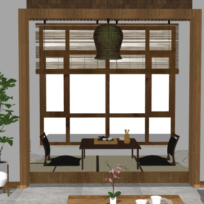 Chinese Tatami Tea Room Free