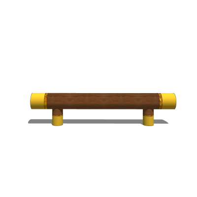 Neo-Chinese Style solid wood guardrail free