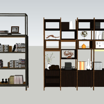 Modern Bookcase Decorative Cabinet