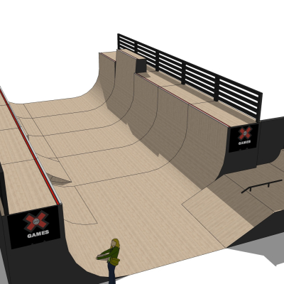 Modern Skateboard Training Ground Free