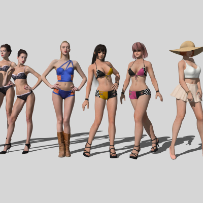 European Swimsuit Figures