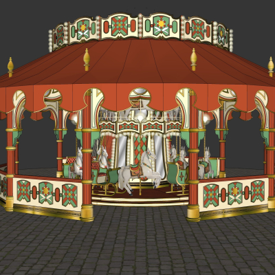 European-style carousel Entertainment Equipment