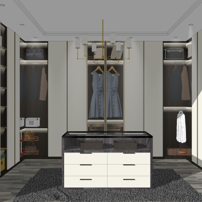 Modern Cloakroom