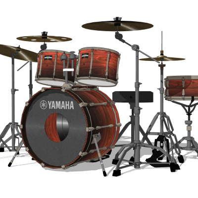 Modern drum set