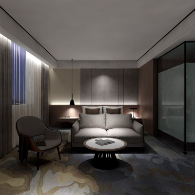 Modern Hotel Rooms