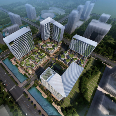 modern industrial park planning