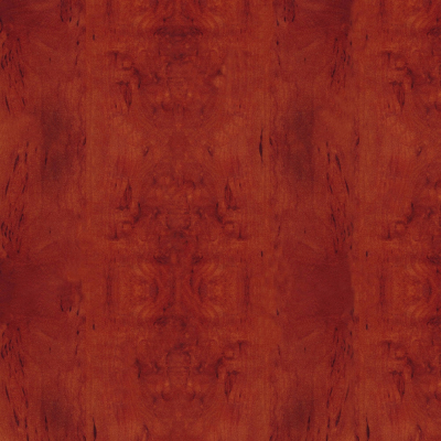 red dyed wood skin