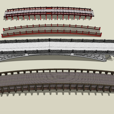 Chinese Landscape Arch Bridge