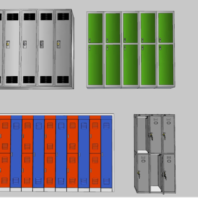 Modern Supermarket Locker Locker