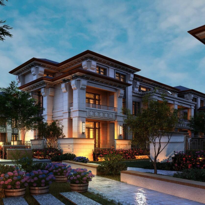 New Chinese-style townhouse