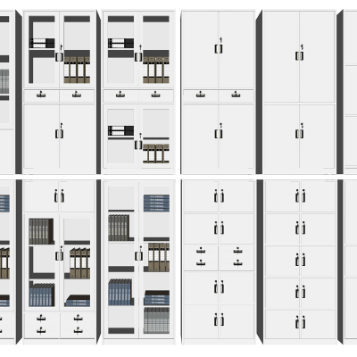 Modern file cabinet