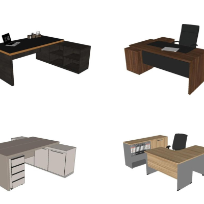 Modern Solid Wood Desk Class Desk