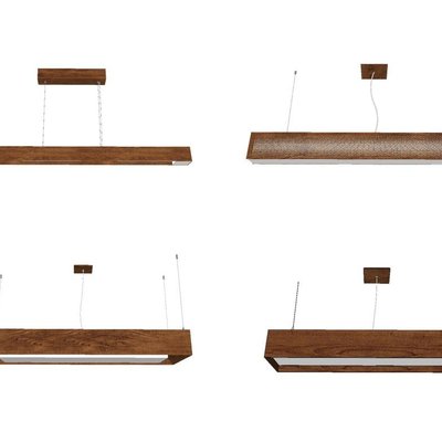 Modern Wooden Office Lamps