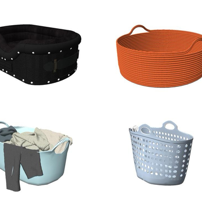 Modern storage basket combination