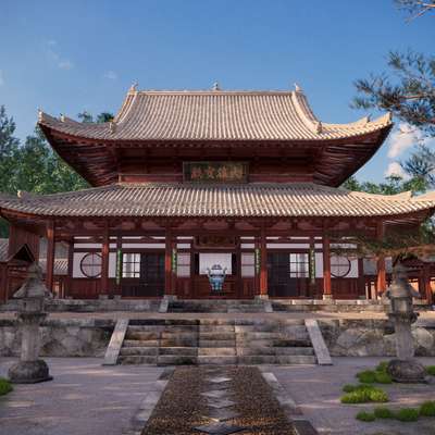 Chinese Ancient Temple Architecture