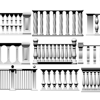 European-style Balcony Railing Handrail