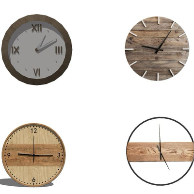 Nordic Round Wall Clock Clock