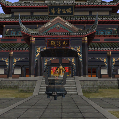 Chinese ancient temple