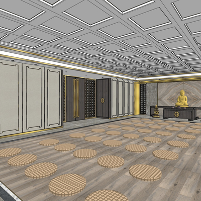 Modern Buddha Room Free