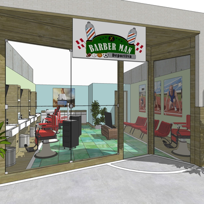 Modern Barber Shop Free