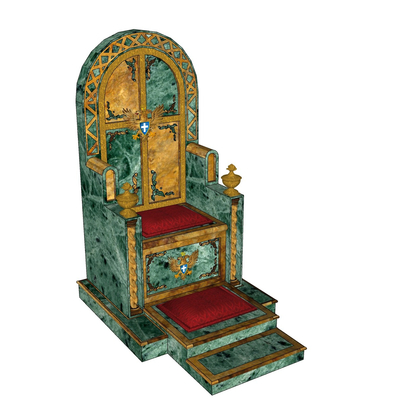 European-style solid wood Chair for free