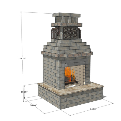 European fireplace free