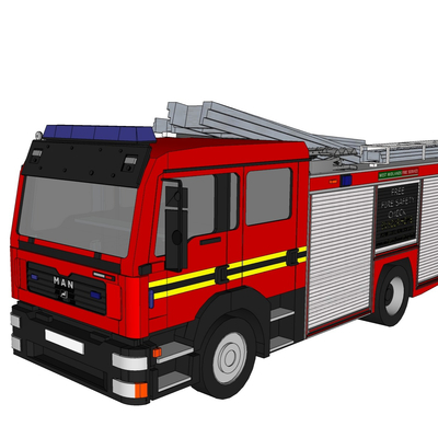 Modern Fire Truck Free