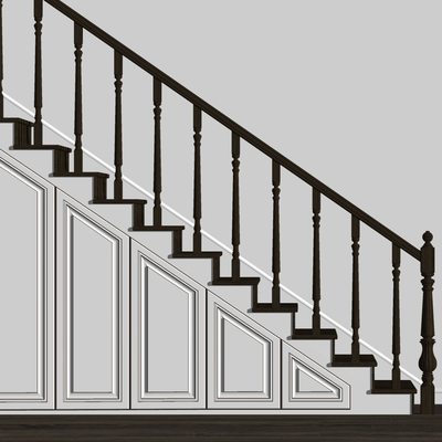 Jane European solid wood staircase