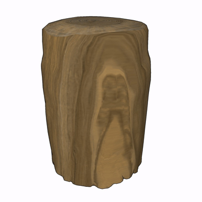 Modern log stool free